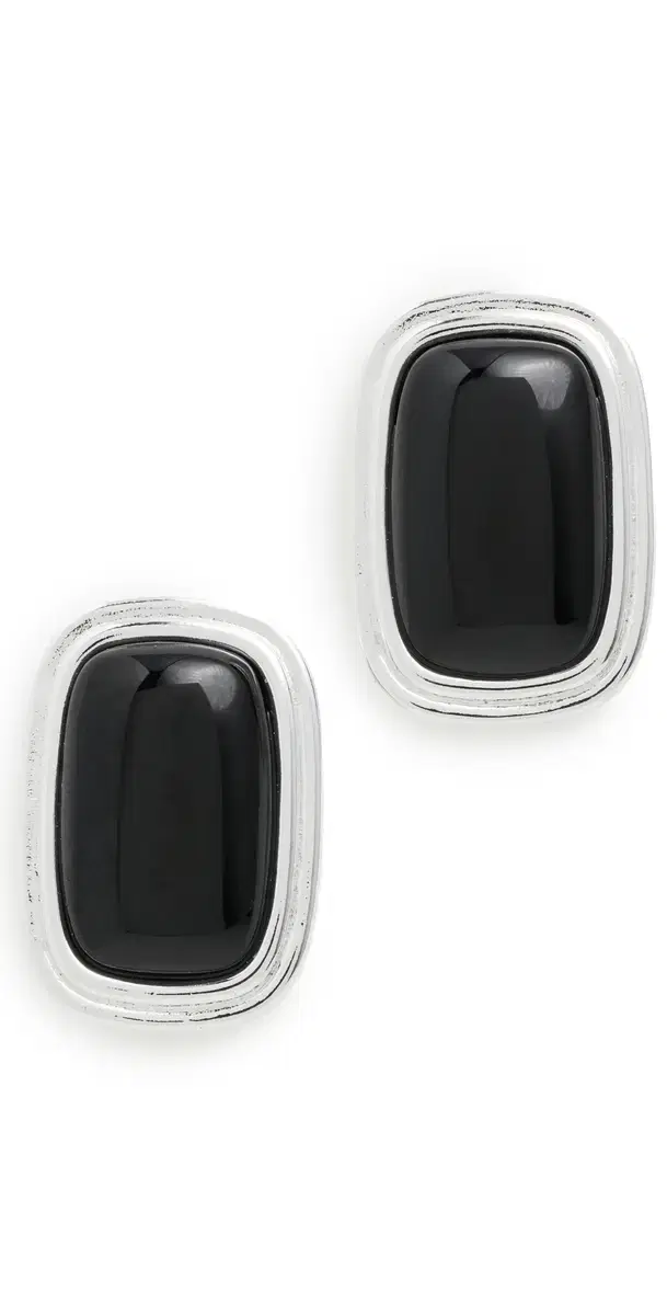 Heaven Mayhem Ribbon Earrings Silver One Size