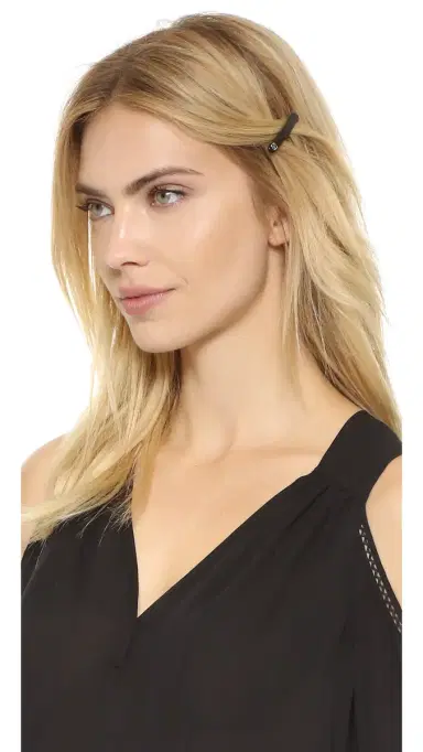 Alexandre de Paris Barrette Clip Black One Size | Thumbnail 2