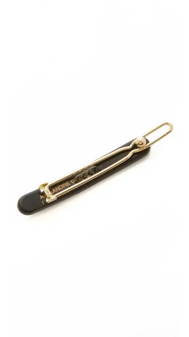 Alexandre de Paris Barrette Clip Black One Size | Thumbnail 3