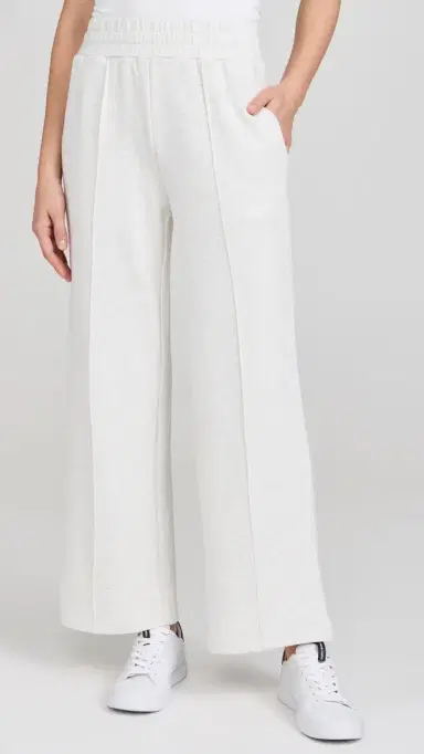 Varley The Petite Wide Leg Pant 28'' Marl | Thumbnail 2 Varley The Petite Wide Leg Pant 28'' Marl | Thumbnail 2