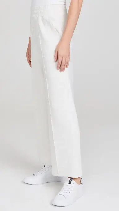 Varley The Petite Wide Leg Pant 28'' Marl | Thumbnail 4 Varley The Petite Wide Leg Pant 28'' Marl | Thumbnail 4