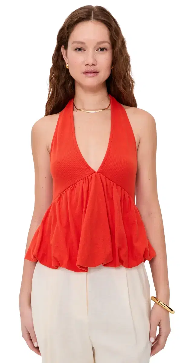 Paige Top Tangerine Tango