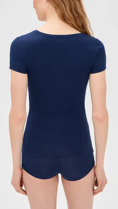 Polo Ralph Lauren T- Shirt & Boy Shorts 2 Pack Navy | Thumbnail 3 Polo Ralph Lauren T- Shirt & Boy Shorts 2 Pack Navy | Thumbnail 3