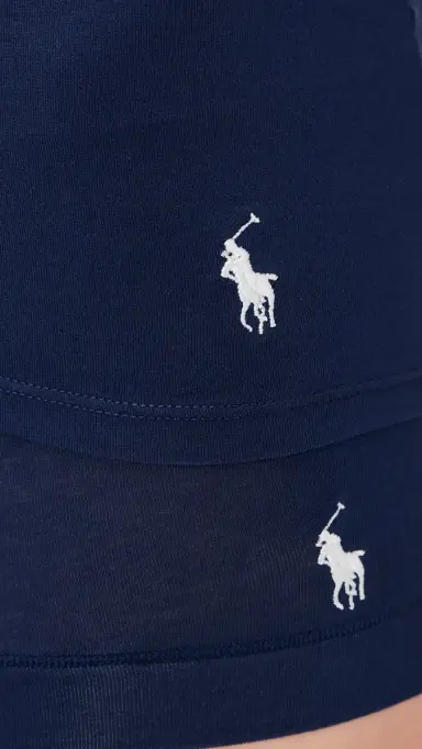 Polo Ralph Lauren T- Shirt & Boy Shorts 2 Pack Navy | Thumbnail 6 Polo Ralph Lauren T- Shirt & Boy Shorts 2 Pack Navy | Thumbnail 6