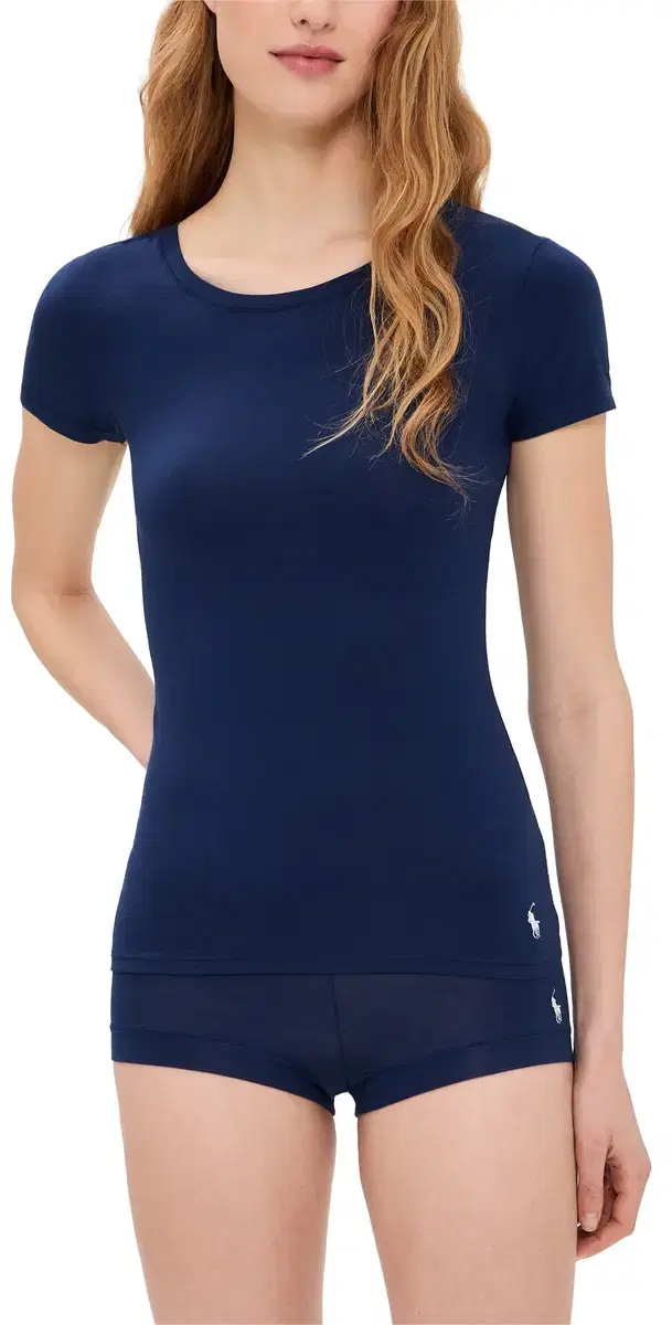 T- Shirt & Boy Shorts 2 Pack Navy