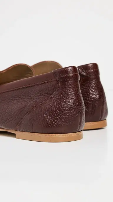Jamie Haller Penny Leather Loafers Oxblood | Thumbnail 4