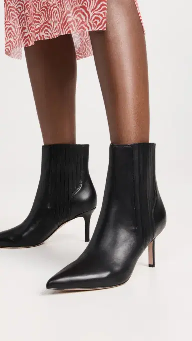 Veronica Beard Lisa Boots 70mm Black | Thumbnail 3
