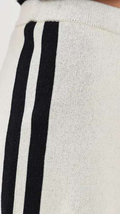 State & Lake Varsity Track Shorts White/Black | Thumbnail 6