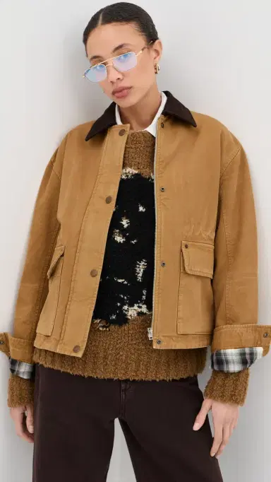 Acne Studios Barn Jacket Rust Brown 42 | Thumbnail 2 Acne Studios Barn Jacket Rust Brown 42 | Thumbnail 2