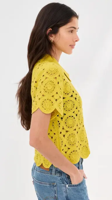 LE BOP Crochet Polo Citrine M | Thumbnail 5