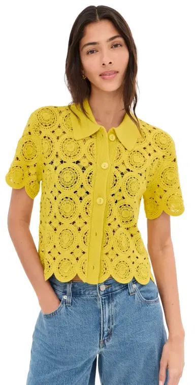 LE BOP Crochet Polo Citrine M | Thumbnail 1