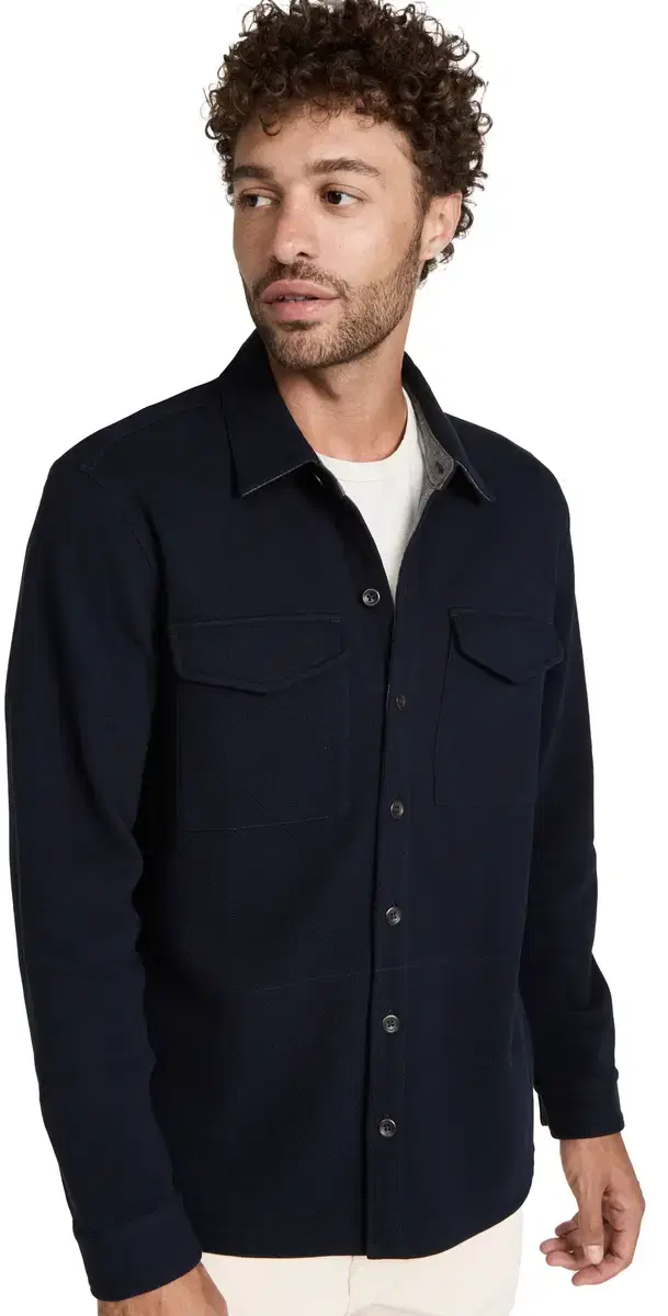 Shirt Jacket Coastal/edium Heather Grey
