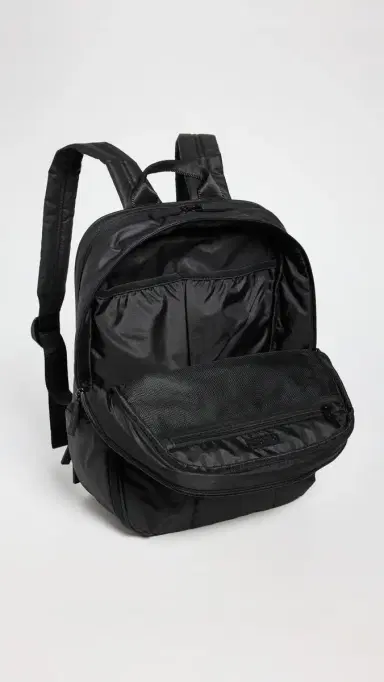 CALPAK Luka Laptop Backpack Matte Black One Size | Thumbnail 5