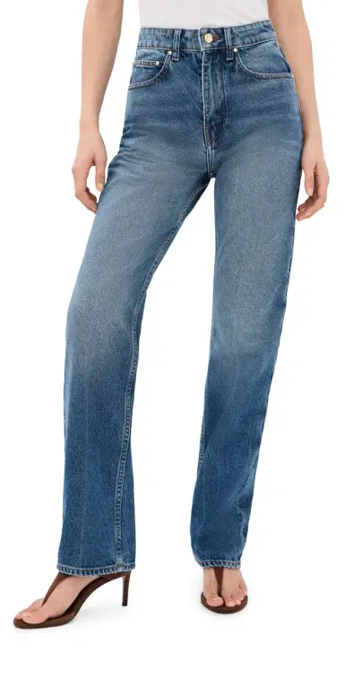 OSSOU Noon Jeans Cloud Wash With Crease 28 | Thumbnail 1 OSSOU Noon Jeans Cloud Wash With Crease 28 | Thumbnail 1