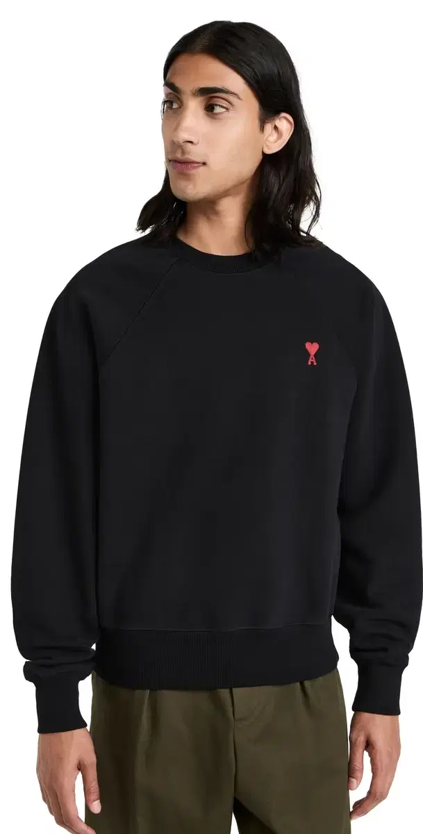 Red  De Coeur Unisex weatshirt Black