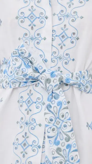 Temptation Positano Cassata Dress Avio | Thumbnail 6