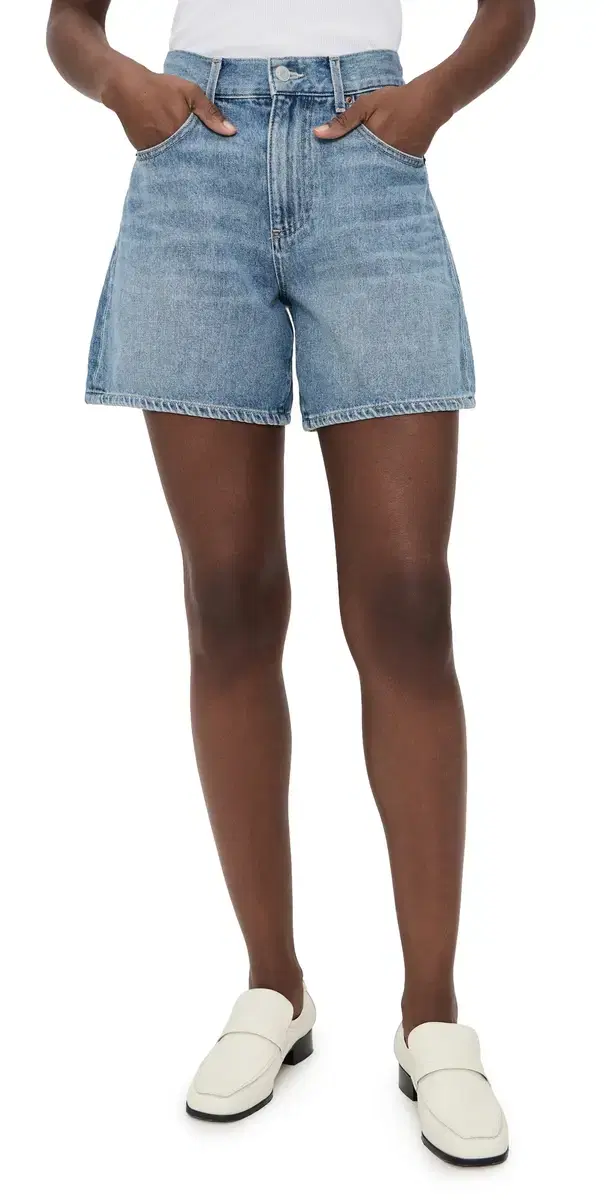 Frida High Rise Shorts Forget Me Not