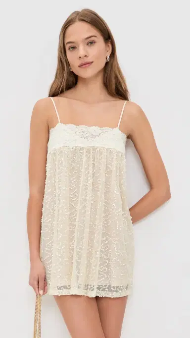 Fait Par Foutch Sophia Dress Ivory Sequin L | Thumbnail 2 Fait Par Foutch Sophia Dress Ivory Sequin L | Thumbnail 2