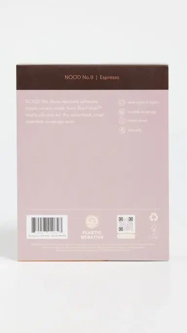 NOOD New York No-Show Extra Lift Pads No. 9 Coffee 4in | Thumbnail 4