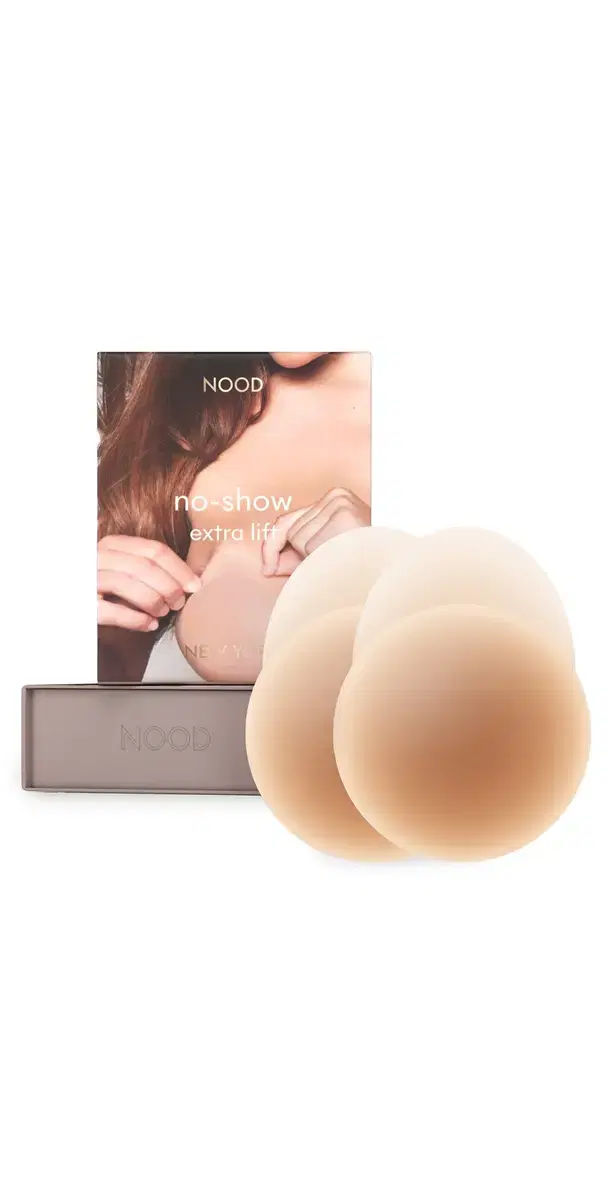 NOOD New York No-Show Extra Lift Pads No. 5 Soft Tan