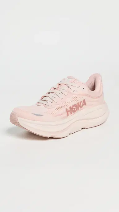 Hoka Bondi 9 Sneakers Rose Latte/Rose Cream 4 | Thumbnail 2
