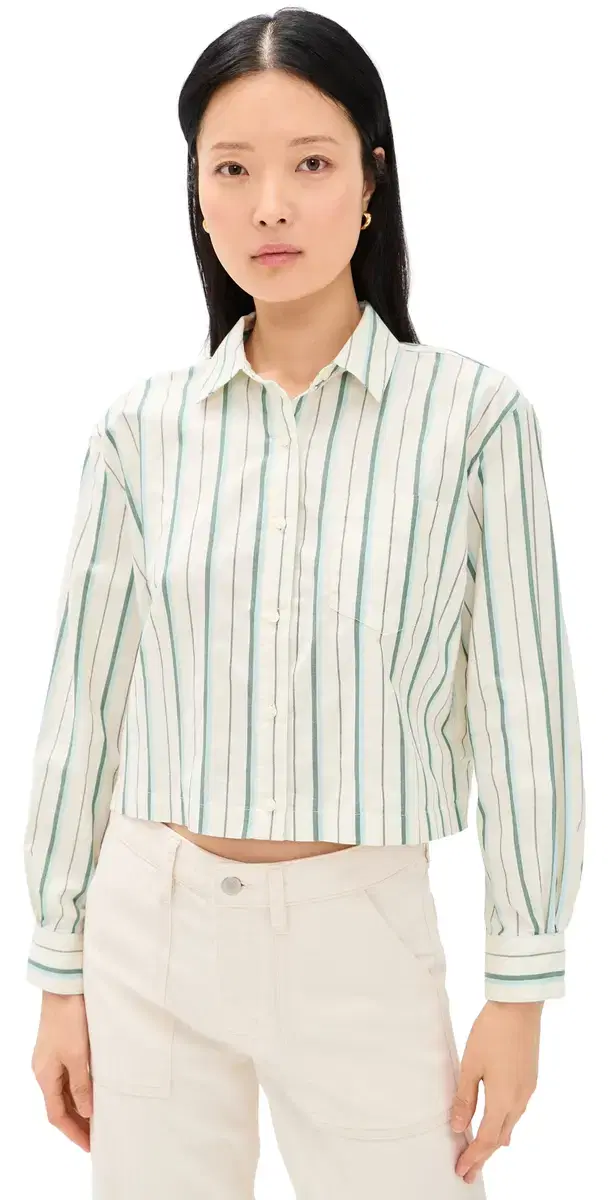 Nessa tripe Shirt Verde tripes