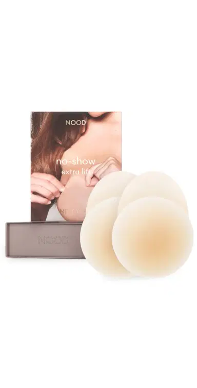 NOOD New York No-Show Extra Lift Pads No.3 Buff 4in | Thumbnail 1