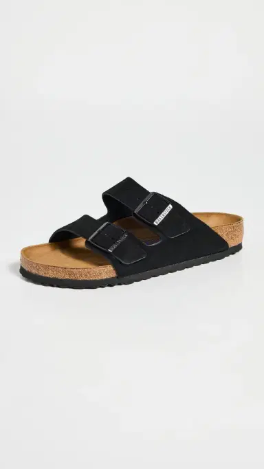 Birkenstock Arizona Soft Footbed Sandals Black | Thumbnail 2