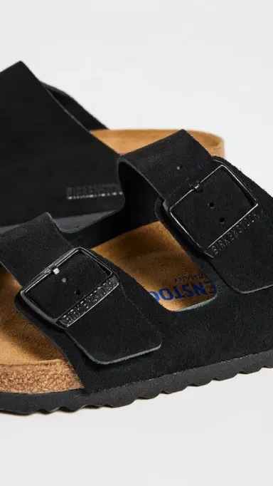 Birkenstock Arizona Soft Footbed Sandals Black | Thumbnail 5