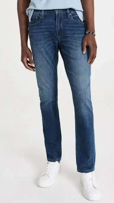 PAIGE Federal Transcend Vintage Slim Straight Jeans Milburn | Thumbnail 2 PAIGE Federal Transcend Vintage Slim Straight Jeans Milburn | Thumbnail 2