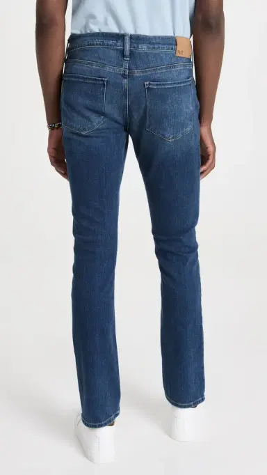PAIGE Federal Transcend Vintage Slim Straight Jeans Milburn | Thumbnail 3 PAIGE Federal Transcend Vintage Slim Straight Jeans Milburn | Thumbnail 3