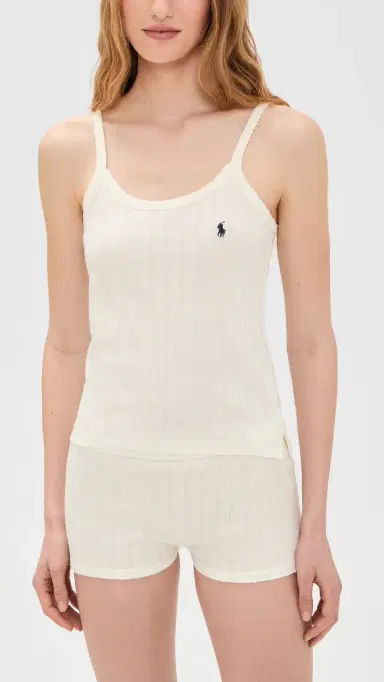 Polo Ralph Lauren Cami Sleep Shorts et Egret | Thumbnail 2 Polo Ralph Lauren Cami Sleep Shorts et Egret | Thumbnail 2