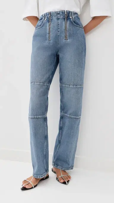 Tibi Classic Wash Denim Fischer Jeans Classic | Thumbnail 2