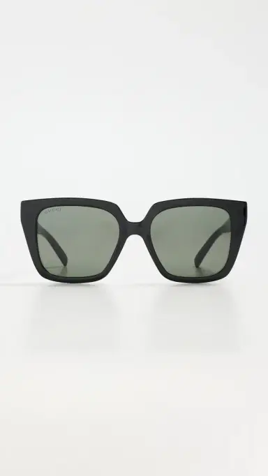 Gucci Interlocking G Sunglasses Black-Black-Grey | Thumbnail 2 Gucci Interlocking G Sunglasses Black-Black-Grey | Thumbnail 2