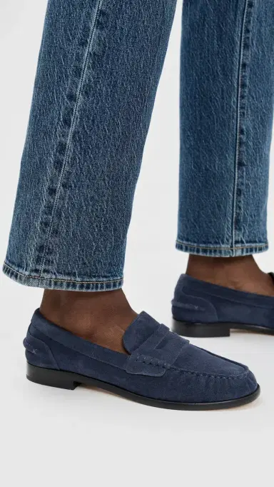 rag & bone Carter Loafers Nvysd | Thumbnail 3
