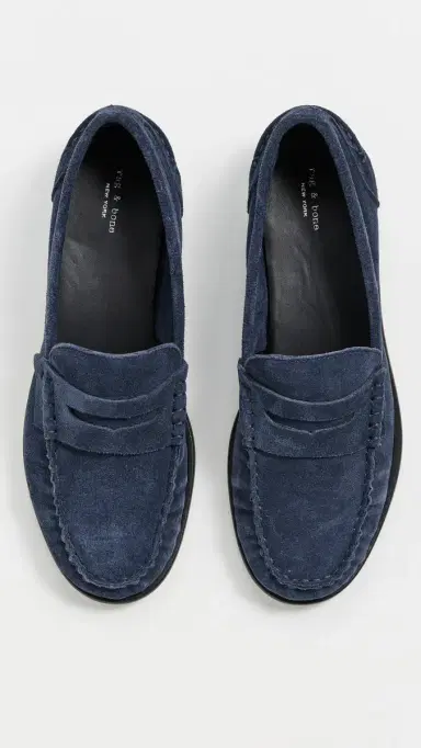 rag & bone Carter Loafers Nvysd | Thumbnail 5