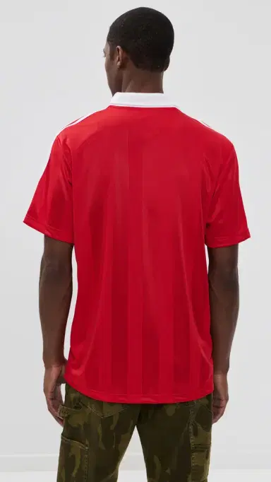 Adidas Originals Stripe occer Jersey better scarlet | Thumbnail 3 Adidas Originals Stripe occer Jersey better scarlet | Thumbnail 3
