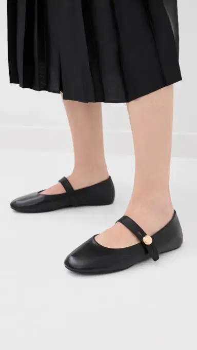 Tory Burch Romy Mary Janes Perfect Black 6 | Thumbnail 3