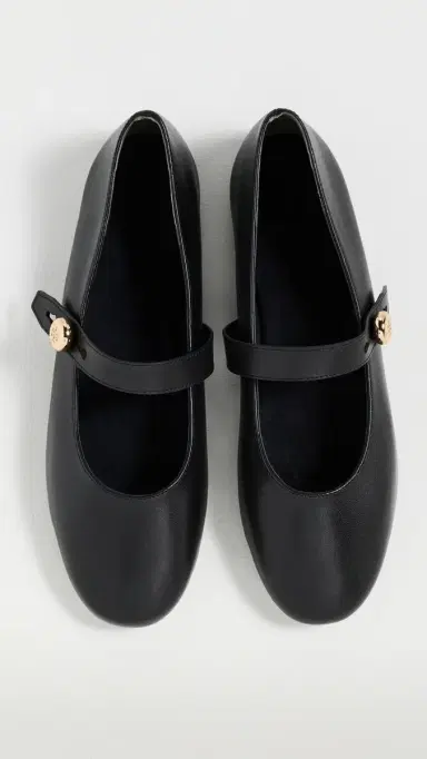 Tory Burch Romy Mary Janes Perfect Black 6 | Thumbnail 5
