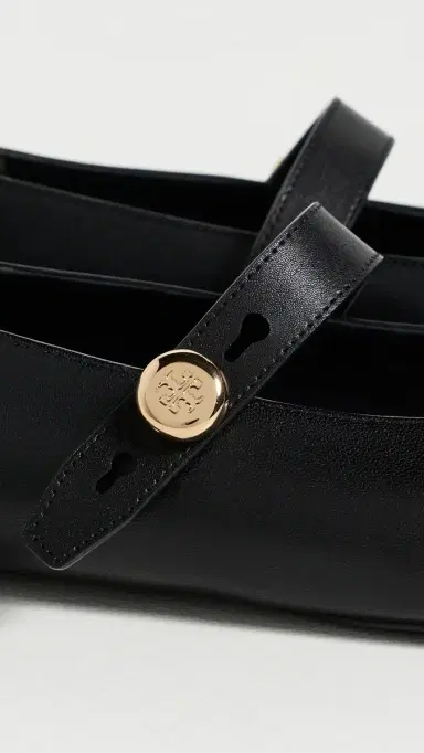 Tory Burch Romy Mary Janes Perfect Black 6 | Thumbnail 6