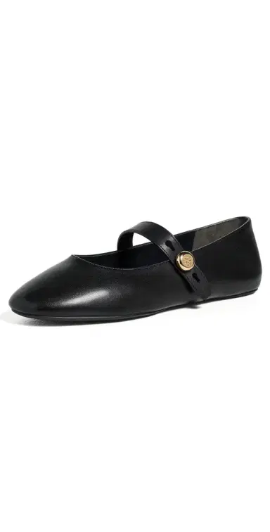 Tory Burch Romy Mary Janes Perfect Black 6 | Thumbnail 1