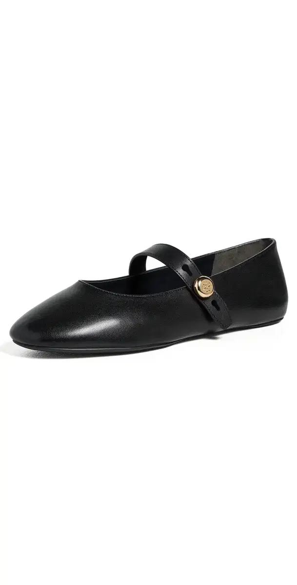 Tory Burch Romy Mary Janes Perfect Black