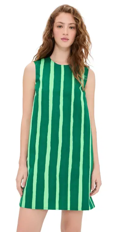 Marimekko Sopiva Piccolo Dress Green/Light Green 40 | Thumbnail 1