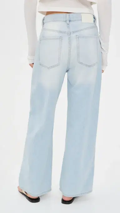 DL1961 DL Aura Taylor Drawstring Barrel Jeans Poolside Aura | Thumbnail 3 DL1961 DL Aura Taylor Drawstring Barrel Jeans Poolside Aura | Thumbnail 3
