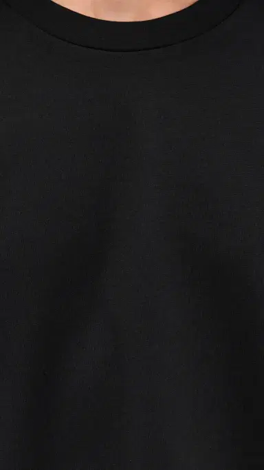 LE BOP Hazel Cropped Tee Black S | Thumbnail 6