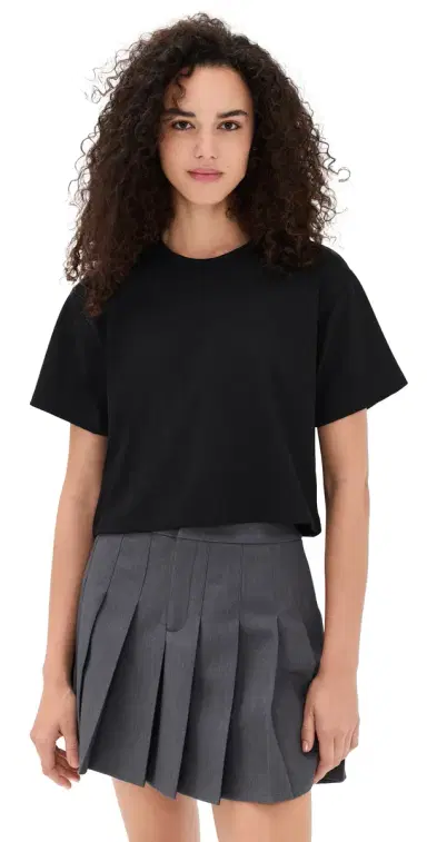 LE BOP Hazel Cropped Tee Black S | Thumbnail 1