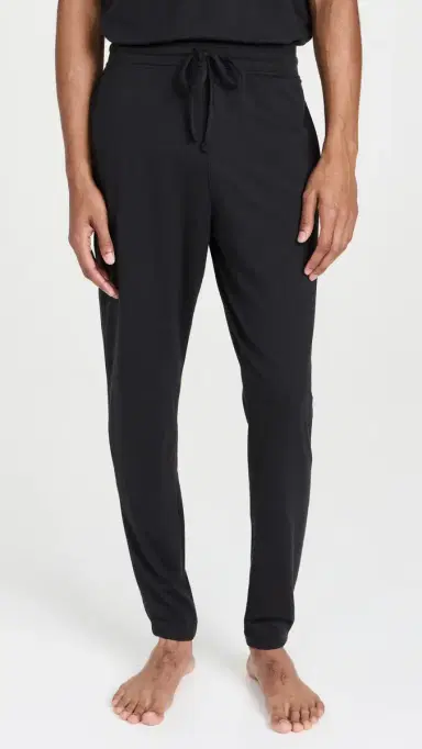 Lunya Slumberknit Pants Immersed Black | Thumbnail 2