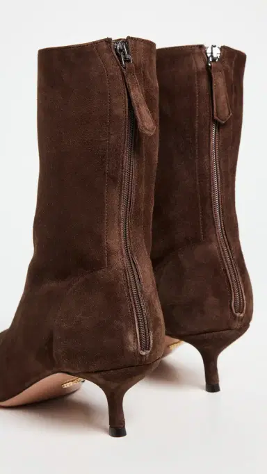 Aquazzura Montmartre Booties 50mm Espresso | Thumbnail 4 Aquazzura Montmartre Booties 50mm Espresso | Thumbnail 4