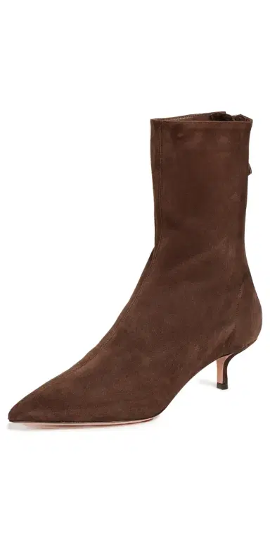 Aquazzura Montmartre Booties 50mm Espresso | Thumbnail 1 Aquazzura Montmartre Booties 50mm Espresso | Thumbnail 1