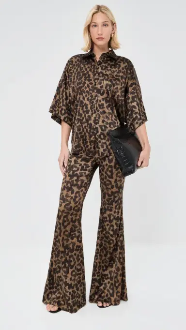 FRANÇOISE Zaoua Shirt Leo Leopard | Thumbnail 5